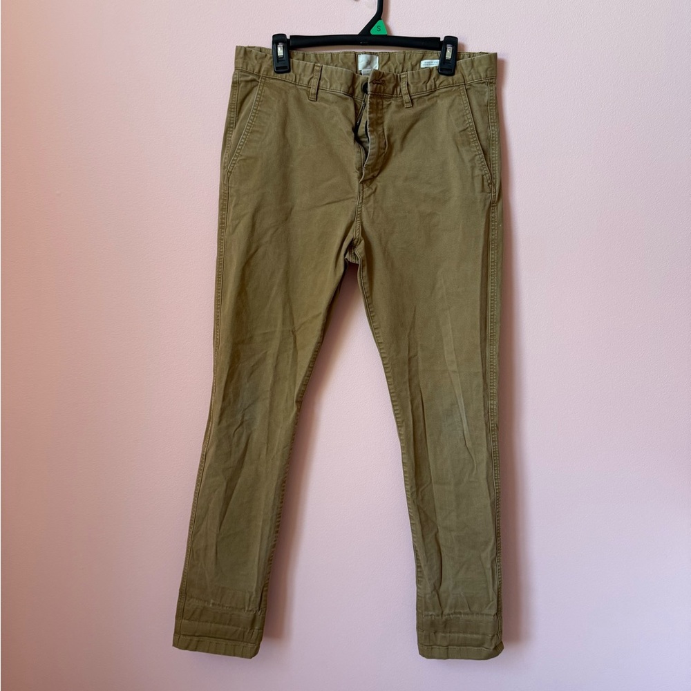 H&M Tan Chinos Versatile Cotton Twill